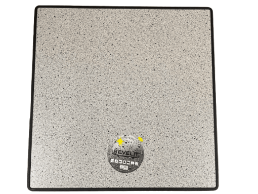 Bordsskiva Sevelit 8 ljusgranit7070